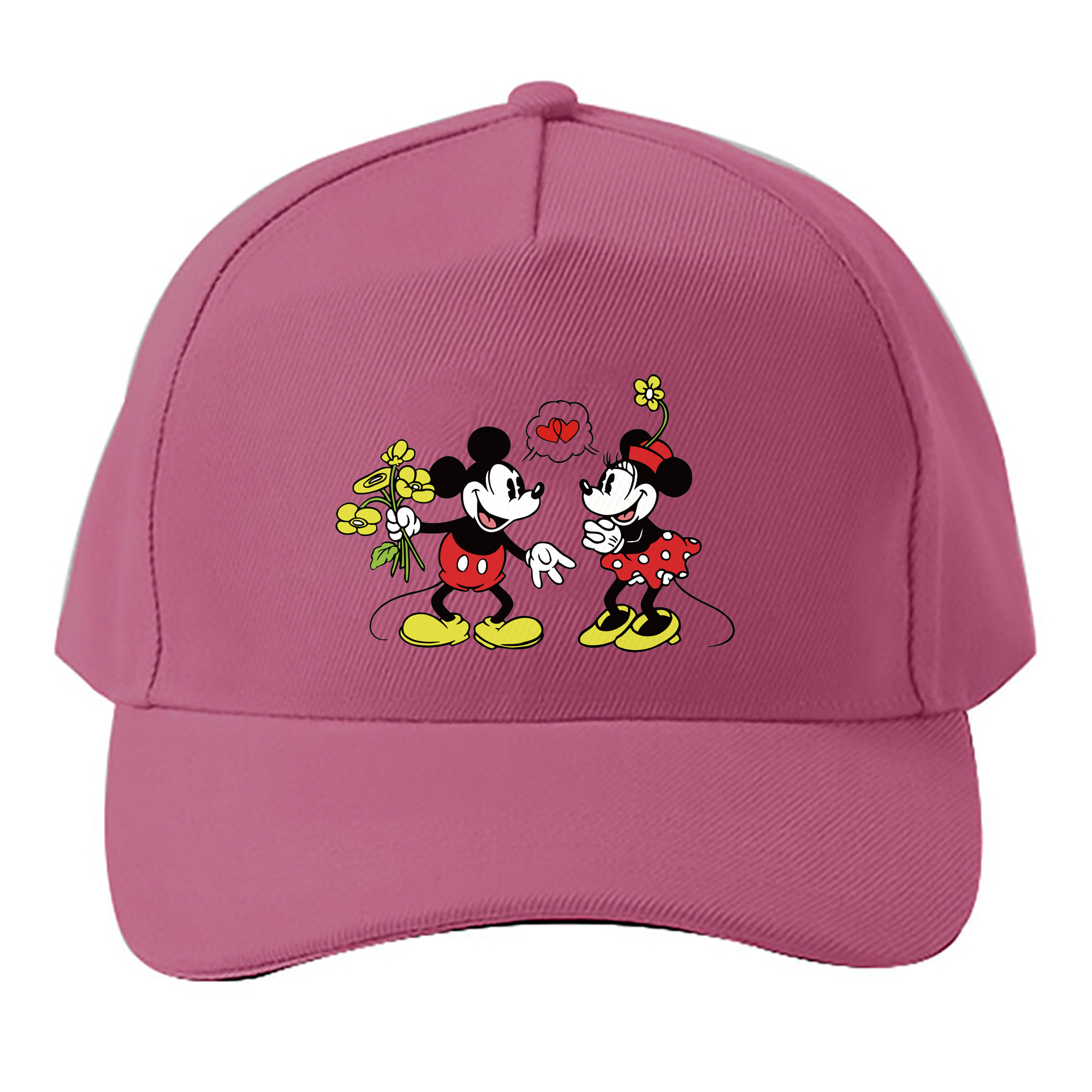 （画像用） ミッキーマウス Mickey Mouse ベースボールキャップ 綿100％ 男女兼用 帽子 スポーツ